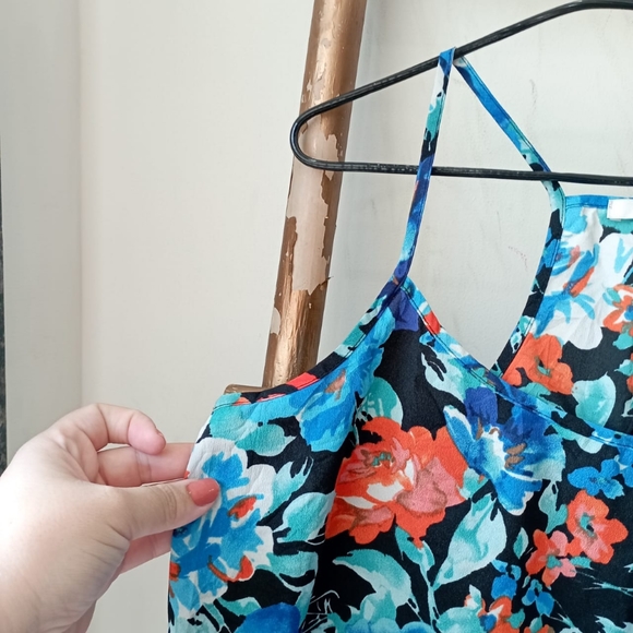 💚 Papaya Floral Crop Top - Picture 12 of 16